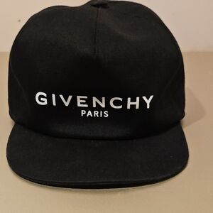 Givenchy Black and White Kids Logo Cap